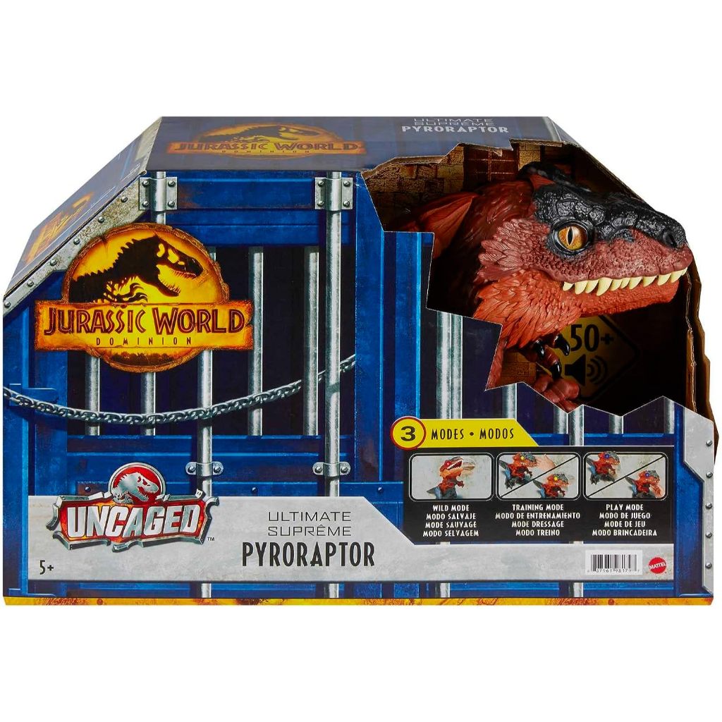 Jurassic World Dominion Uncaged Ultimate Pyroraptor Interactive Dinosaur