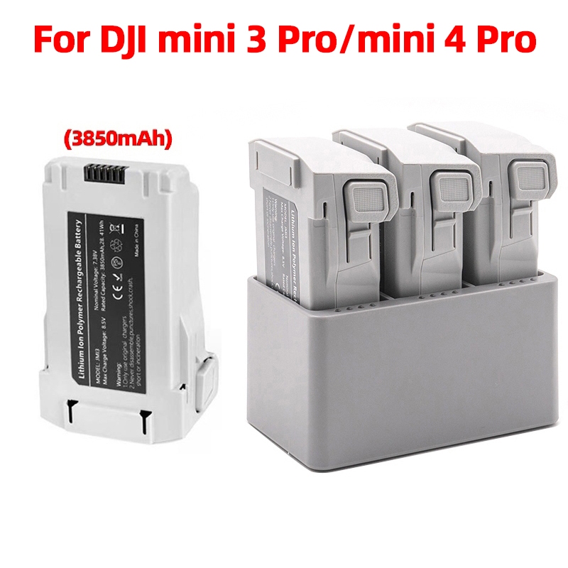 thumbnail image 2 of Original Brand Replacement Battery For DJI Mini 3 Pro Drone 47Min 3850mAh 7.4V Plastic Accessories 2 of 11