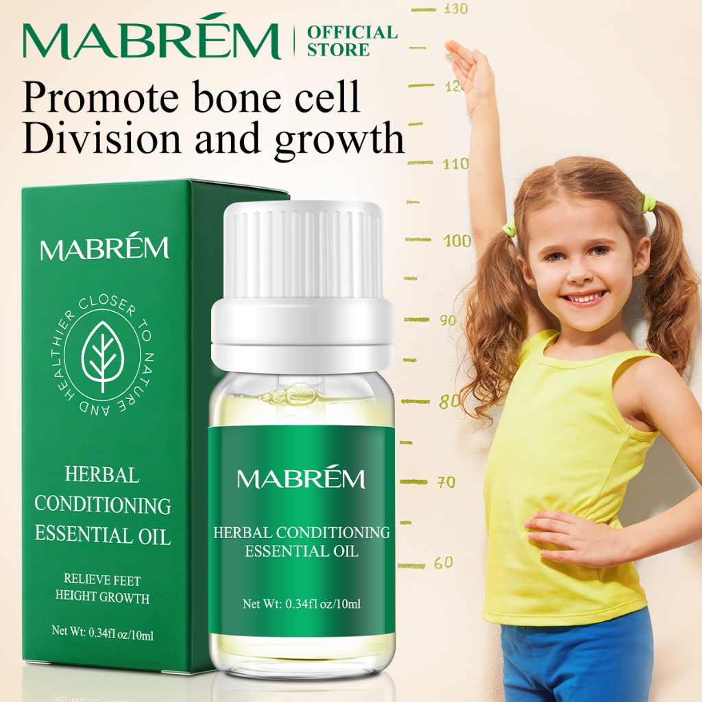 MABREM Herbal Essential Oil Body Grow Taller Increase Height Soothing ...