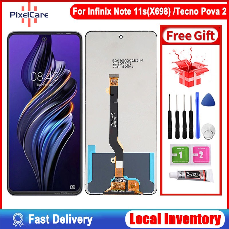 Pixelcare LCD For Infinix Note 11s(X698)/ Infinix Note 10 X693/Tecno ...