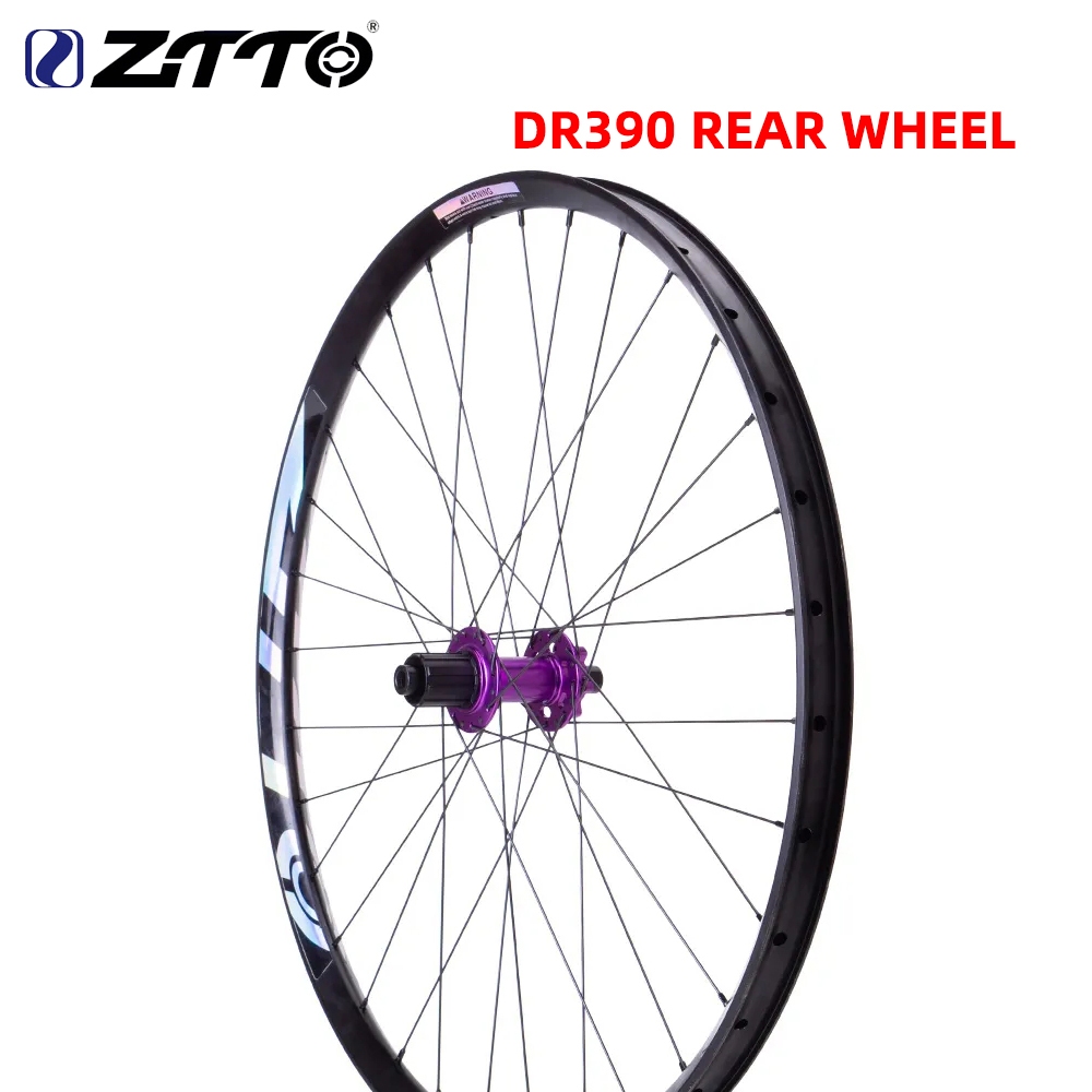 ZTTO MTB DR390 Rear Wheel AM Enduro Non-Boost Hub 142 Thru Axle 135 QR ...