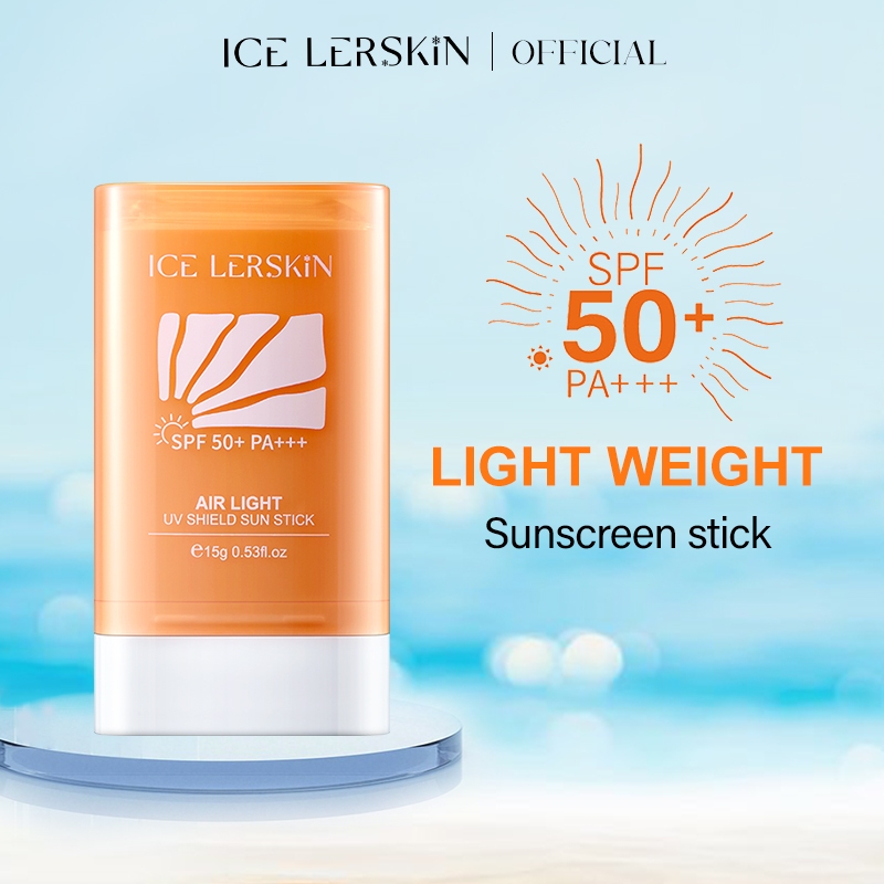 ICE LERSKIN Sunscreen Stick SPF 50+++ PA+++ Oil Control & Sweatproof ...