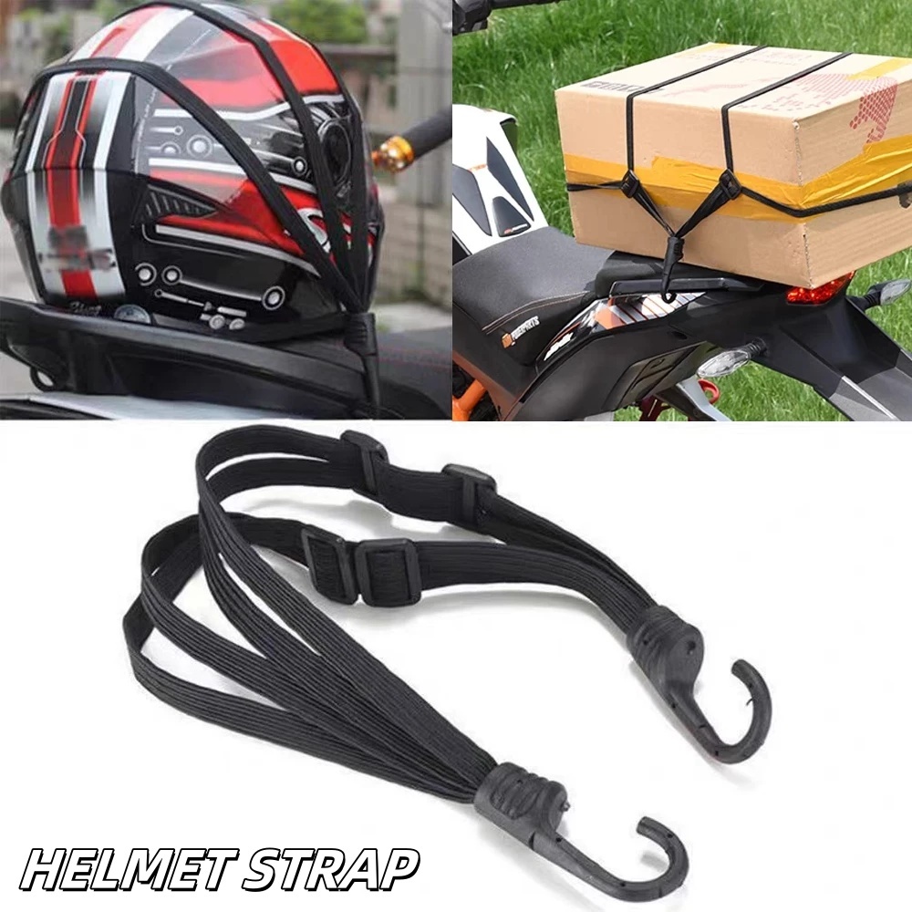 60cm Retractable Motorcycle Elastic Rope Strap For Helmet And Luggage ...
