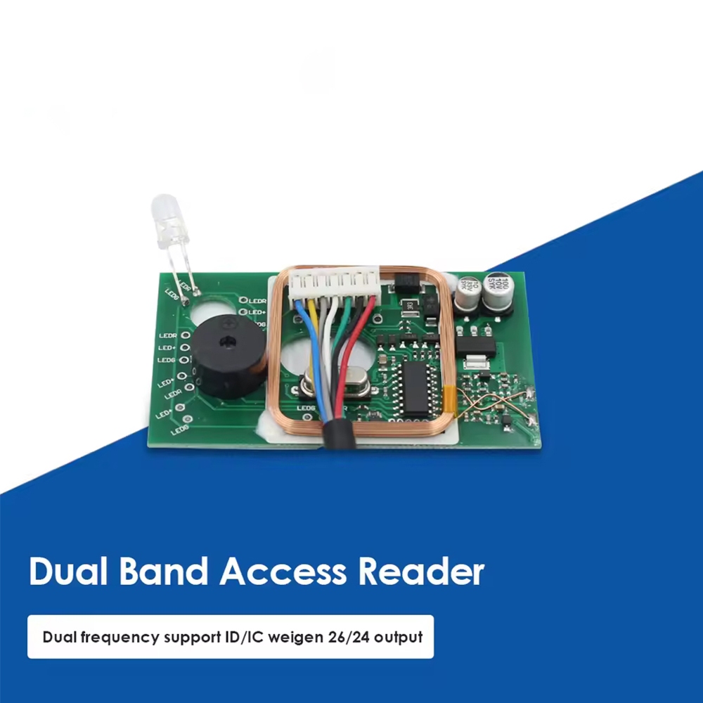 Dual Frequency RFID Card Reader 125KHz & 13.56MHz Access Control System ...