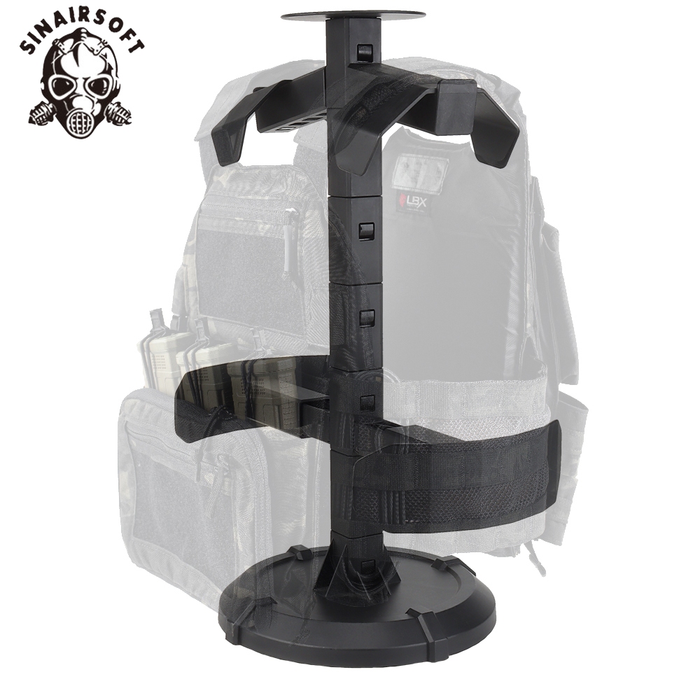 SINAIRSOFT Tactical Equipment Combination Storage Display Rack Shoulder ...