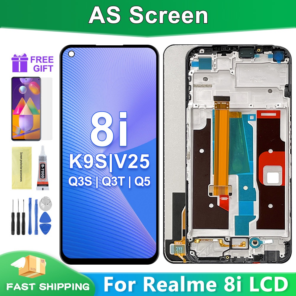 IPS LCD For Oppo Realme 8i 9i / A96 4G CPH2333 /K9S / Q3S / Q3T / V25 ...