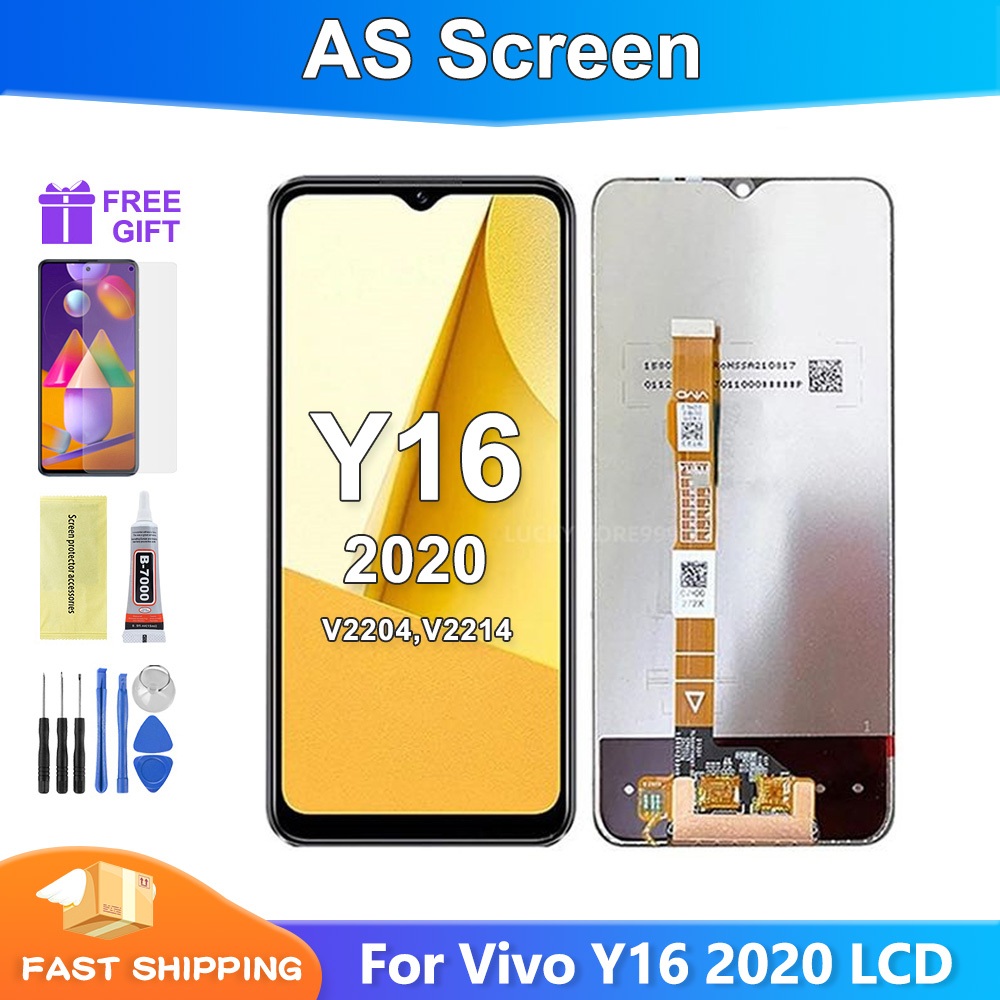 IPS LCD for Vivo Y16 2020 V2204 V2214 LCD Display Screen Touch with ...