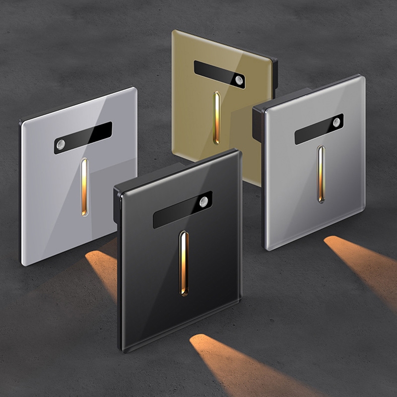 LED Footlight Human Body Induction Aisle Hotel Corridor Night Lights ...