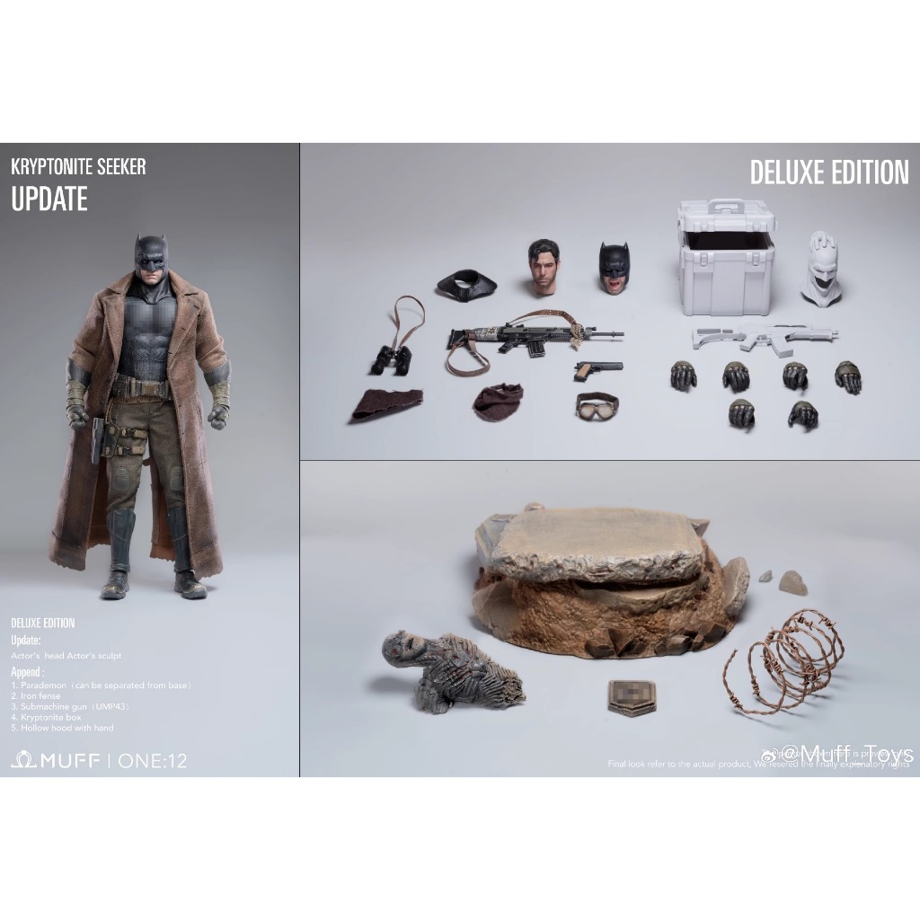 Muff Toys 1/12 MF07 Batman Nightmare Kryptonite Seeker Premium