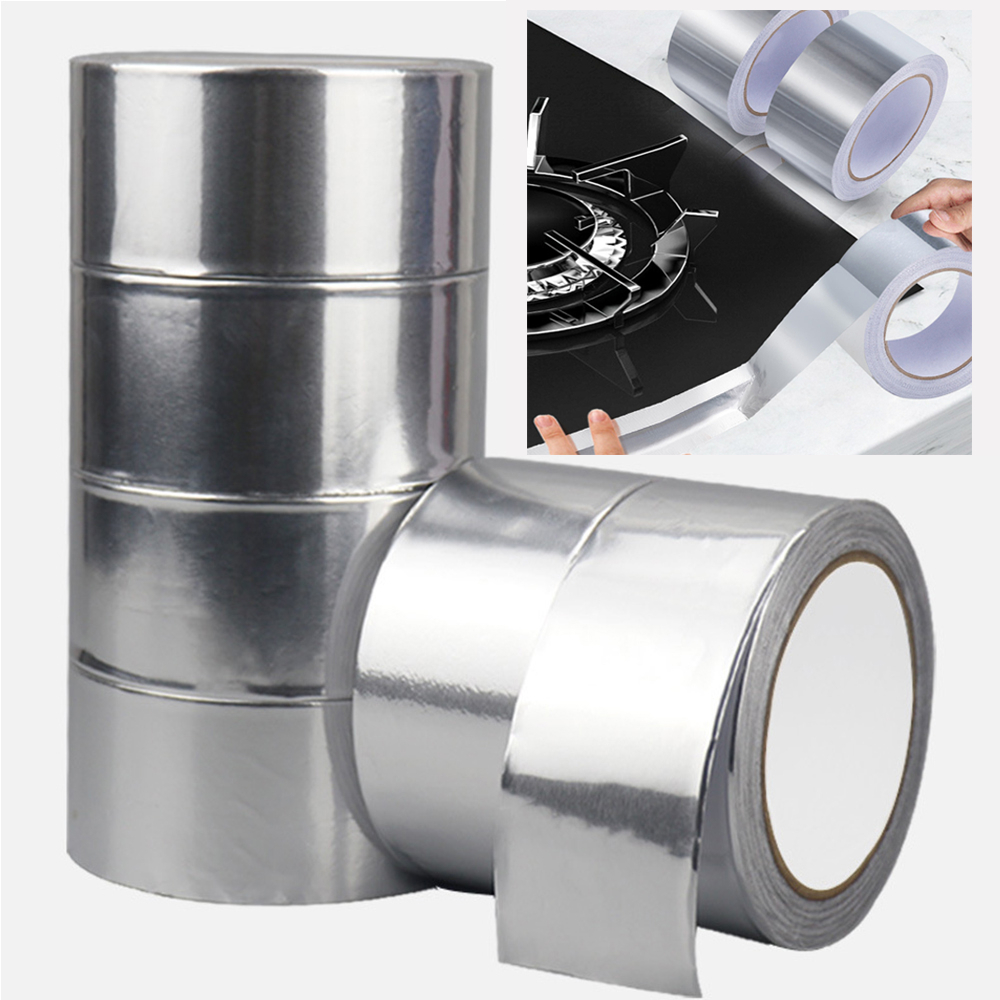 High Temperature Resistance Aluminum Foil Tape Resistant Smoke Exhaust ...