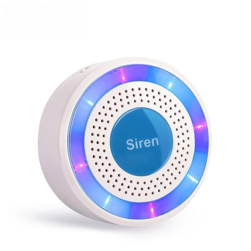 PGST 433mhz Wireless Sound and Light Siren 100dB Standalone Strobe ...