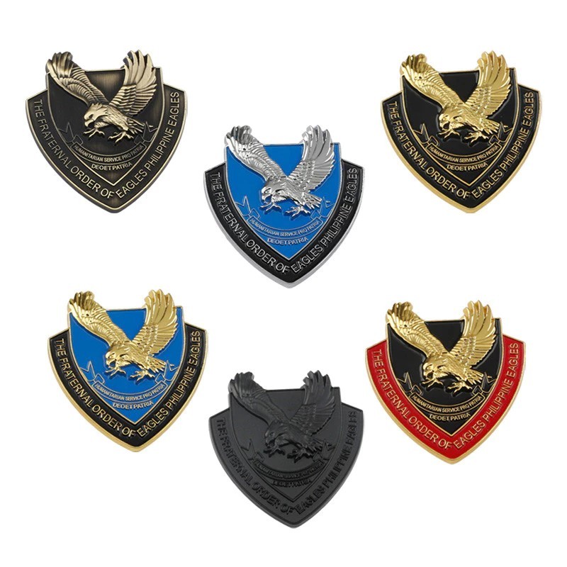 3D Metal Car Emblem Fraternity Flying Eagle - Philippine Eagle Decal ...