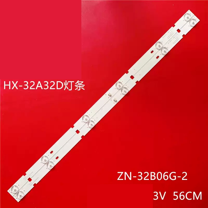 2pcs led backlight strip for HX-32A32D LED strip ZN-32B06G-2 70622 ...