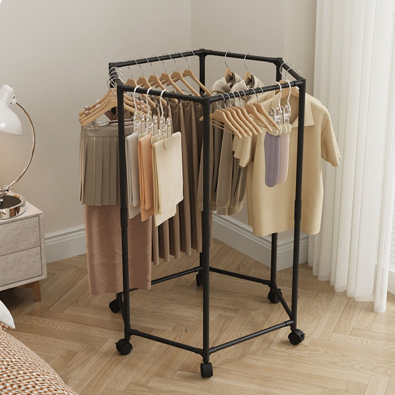 Floor Cool Quilt Rack Bold Easy-to-Put Drying Rack Balcony Folding ...