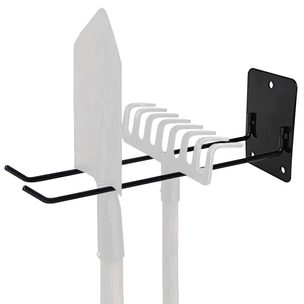 Thickened garden tool storage rack Wall mounted shovel shovel storage ...