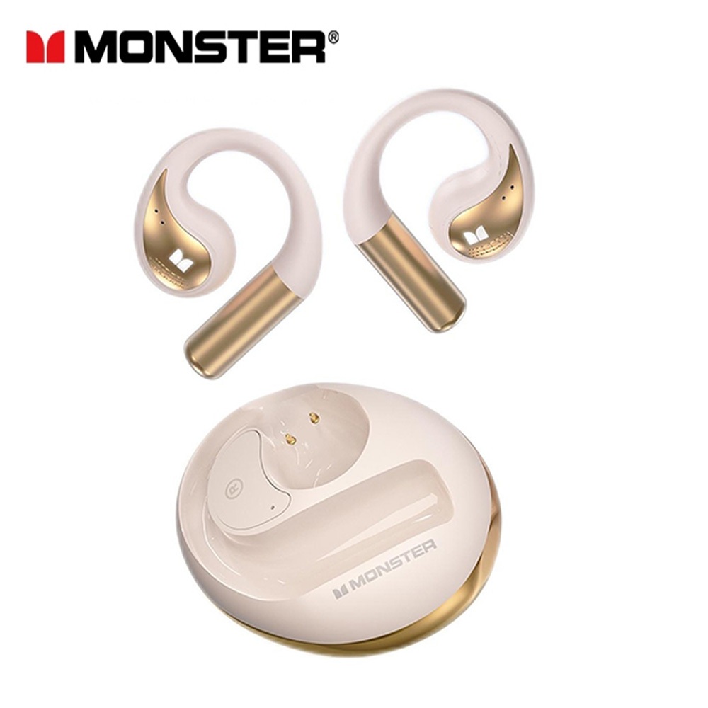 Monster AC335 Bluetooth Earphone Bluetooth 6.0 Noise Cancelling Stereo ...