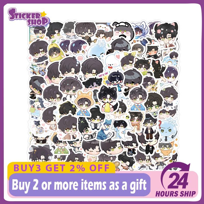 104pcs Love and Deepspace Sticker Q-version Zayne Cartoon Graffiti ...