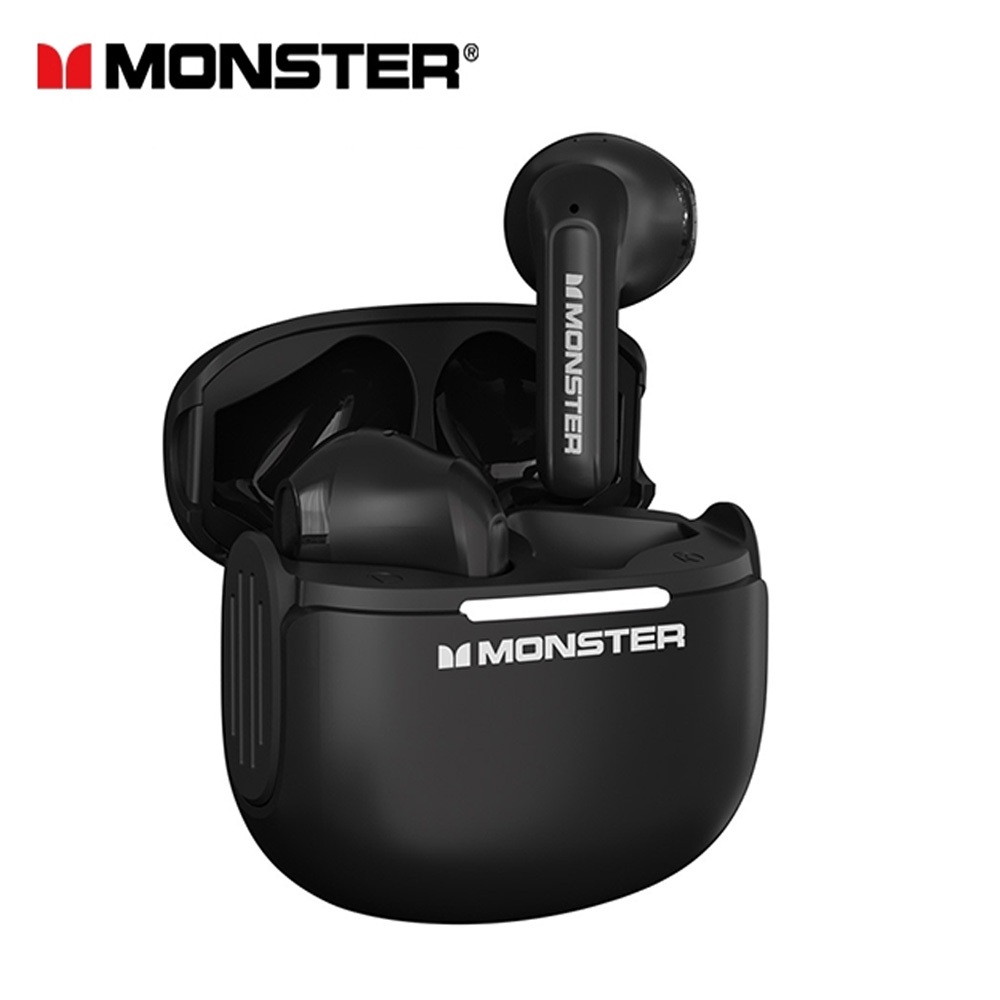 Monster GT15 Wireless Earphone Bluetooth HD Calls Noise Cancelling Low  Latency Sport Earbuds With Mic For Game