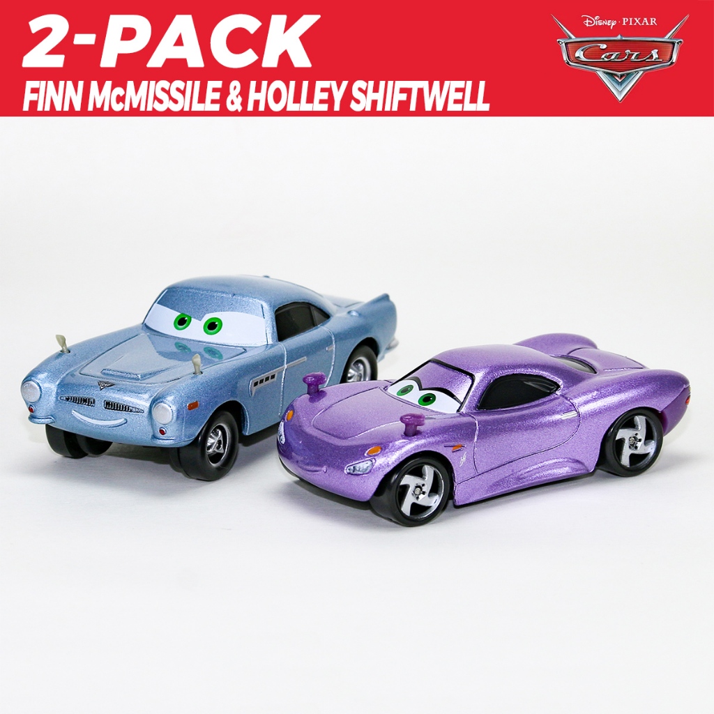 2-Pack Mattel Disney Pixar Cars 2 Finn McMissile & Holley Shiftwell 1: ...