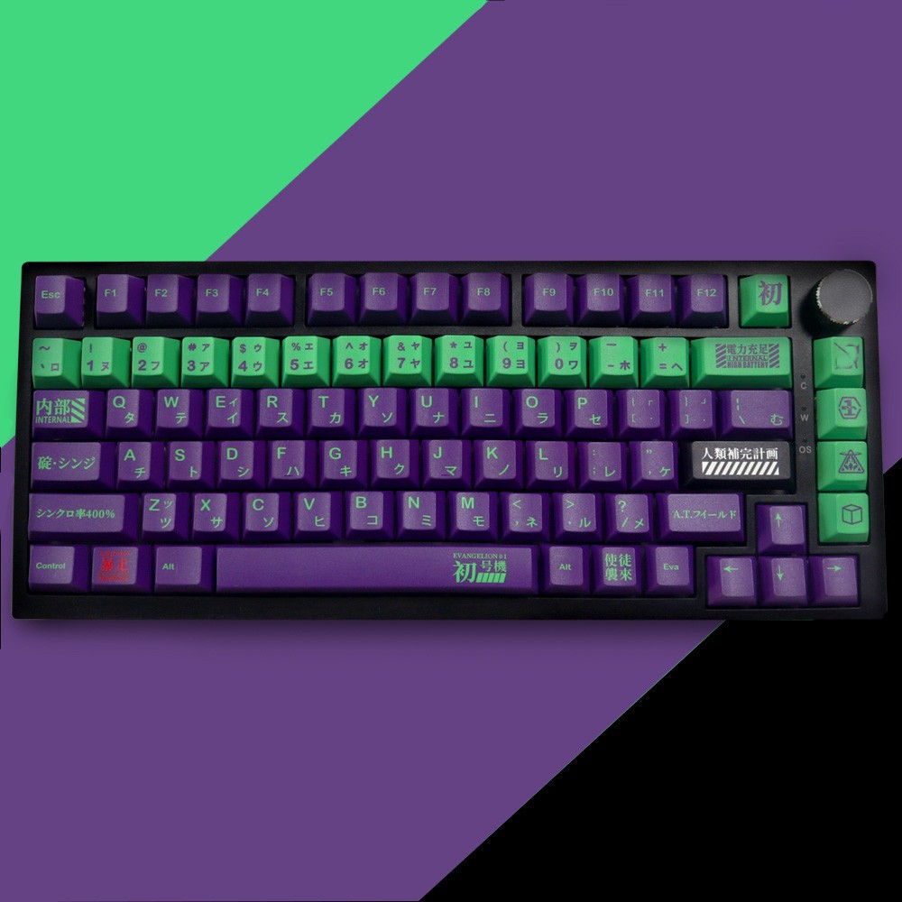 Mecha-01 Keycaps PBT 129 Keys Cherry Profile DYE-Sub Mechanical ...