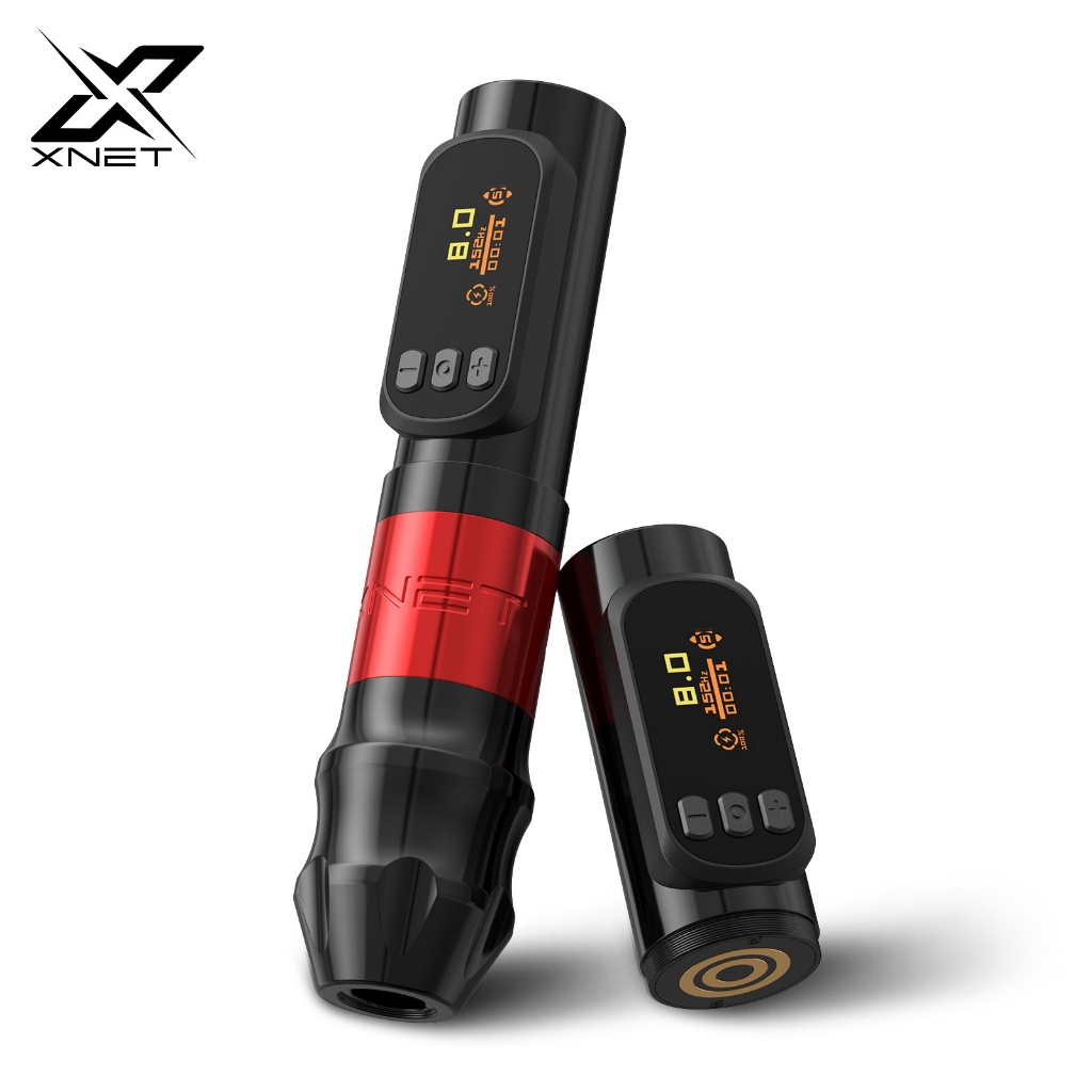 XNET Professional Wireless Tattoo Machine Brushless Tattoo Pen Eyebrow ...