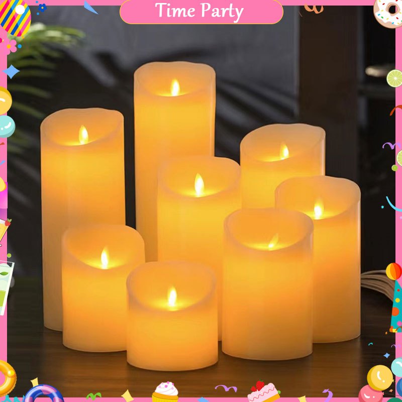 LED Swinging Candles Flameless Electric Candle Night LightsParty ...