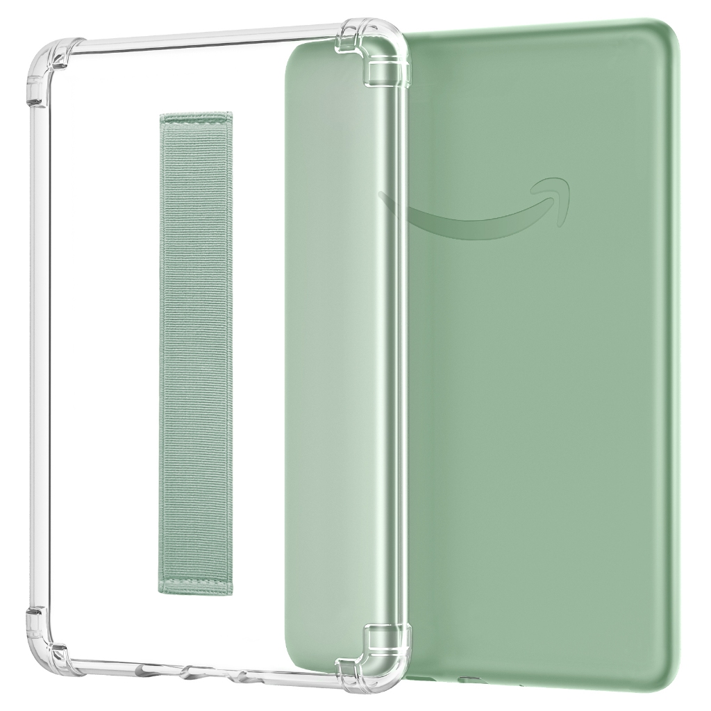 MoKo Flexible TPU Back Shell Transparent Protective Case with Hand ...