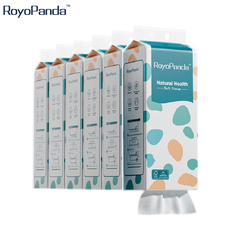 【FYP 12 Packs 】 RoyoPanda Tissue Hanging Tissue 120*170mm ‌3-Layer ...
