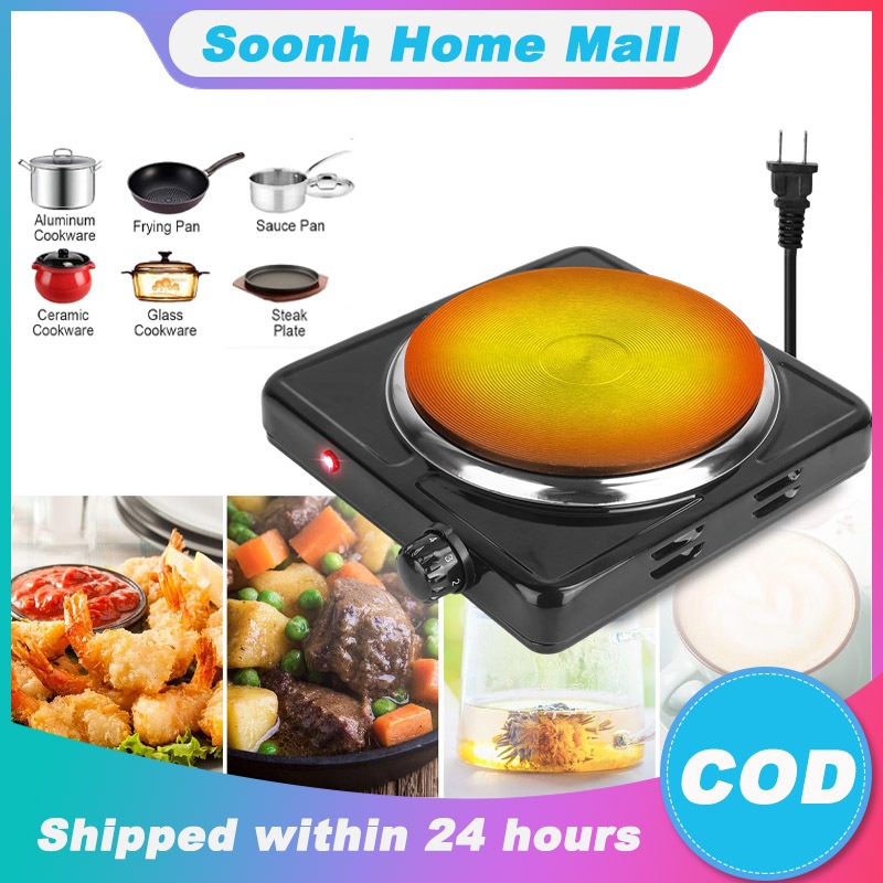 1000W Electric Hot Plate Induction Stove Temperature Controls ...