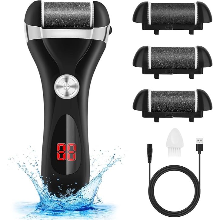 Electric Foot Callus Remover Kit, Rechargeable Callous removers for ...