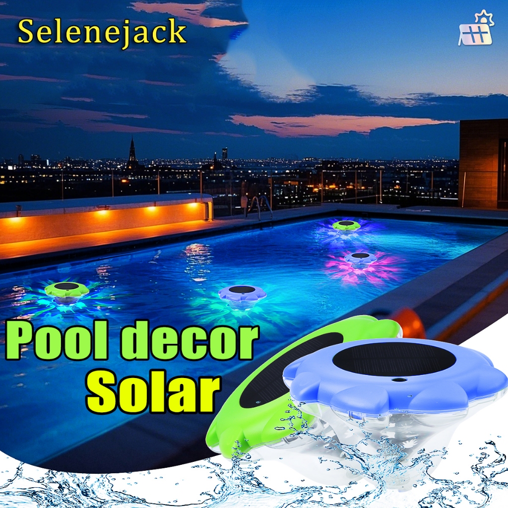 Swimming pool light Solar floating pool lights RGB for Outdoor ...