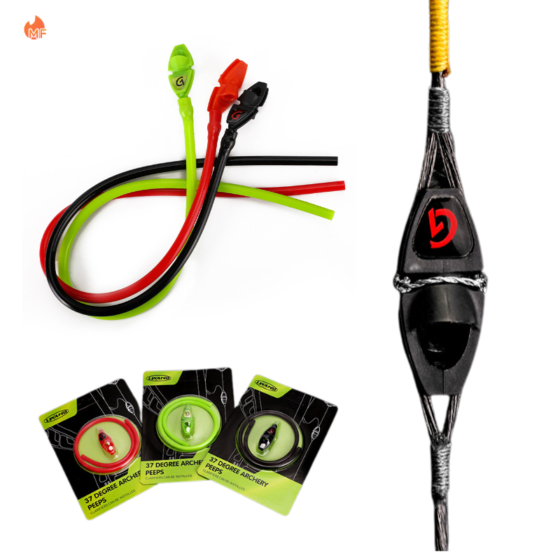 1pc Archery Peep Sight Hole 30cm Compound Bow Shooting Aiming Pull ...
