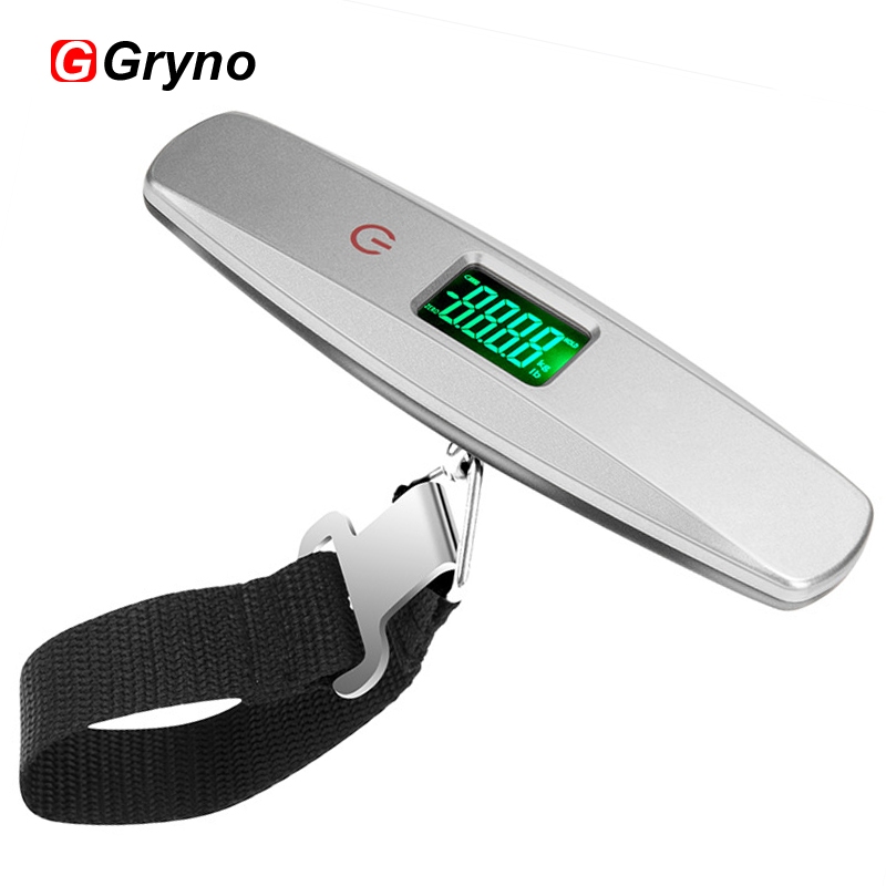 Gryno Digital Luggage Scale 50kg/10g Weight Touch Button Portable LCD ...