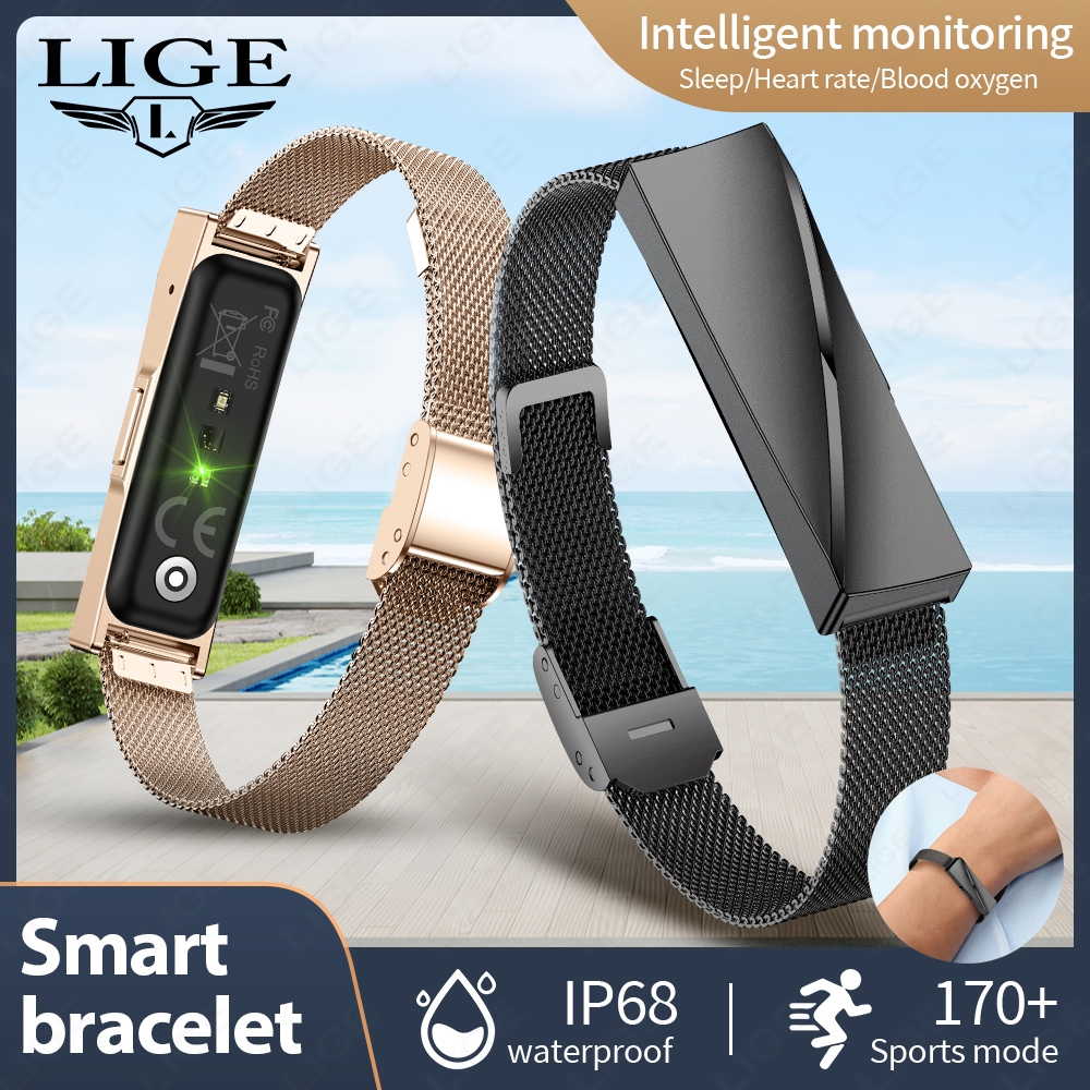 LIGE Screenless interactive Smart Watch Couple Women Call 1ATM ...