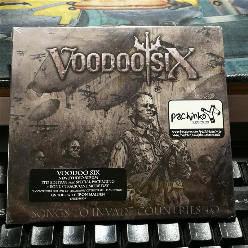 X1513：密封 / Voodoo Six - Songs To Invade Countries To【收藏品】 | Shopee ...