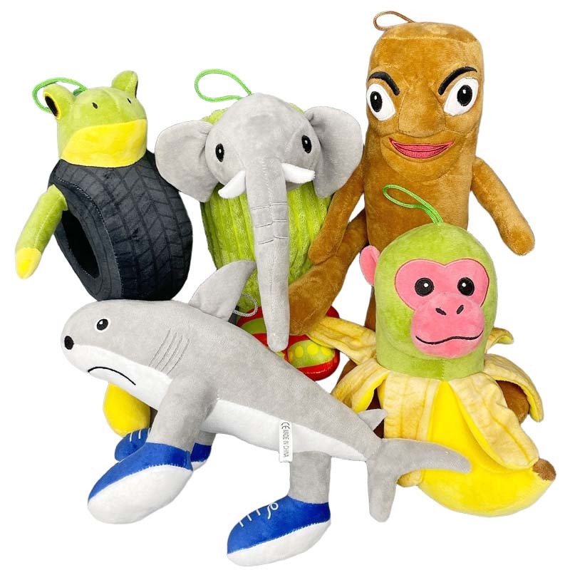 BAISHUWU Italian Brainrot Kuscheltier - 25cm Tralalero Plüschfigur Für Gaming-Fans