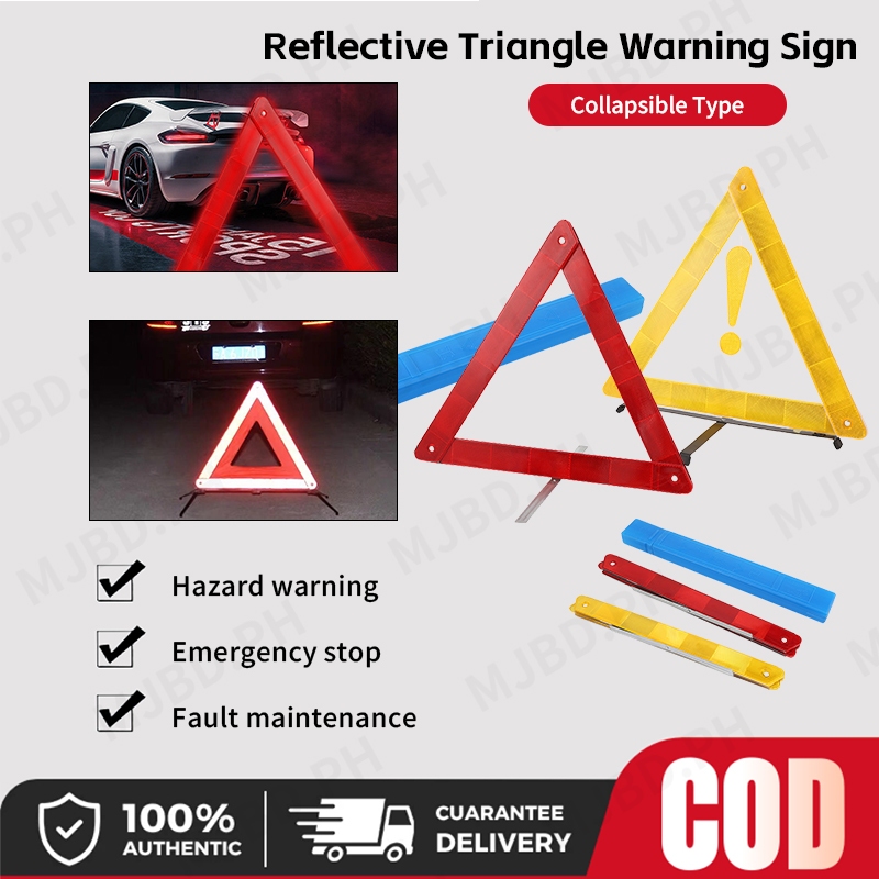 Foldable Metal Bracket for Reflective Triangle Emergency Early Warning ...
