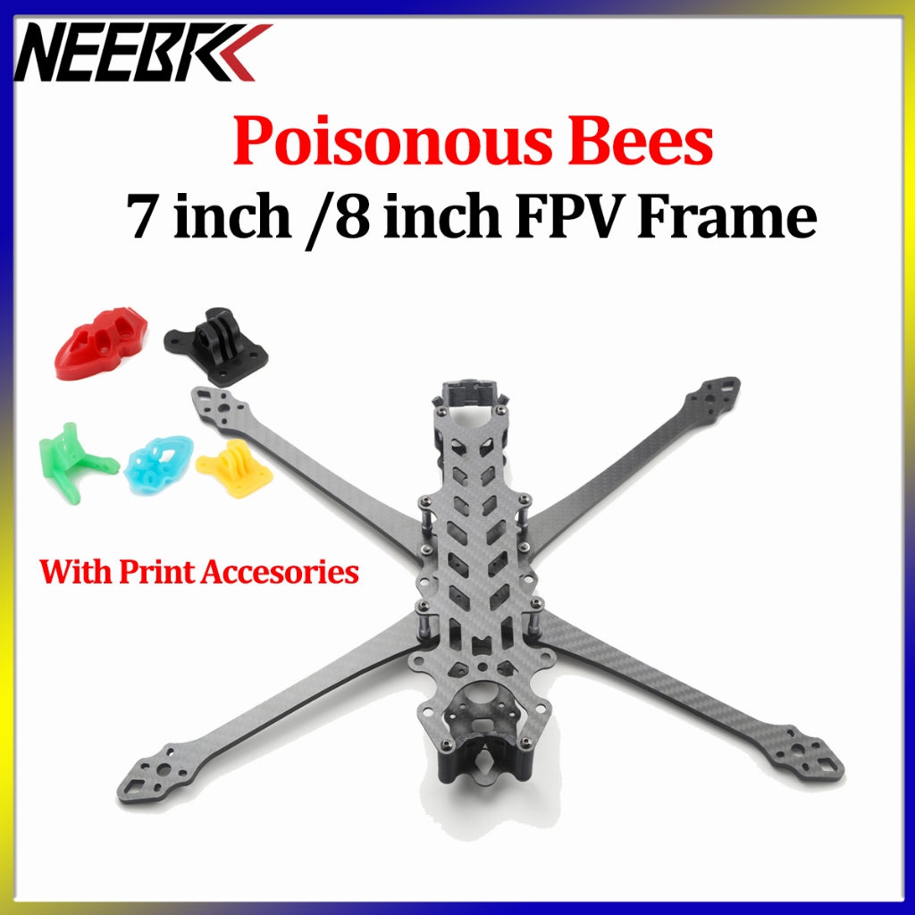 Poisonous Bees 7/8 inch 305mm 375mm FPV Freestyle Frame Kit Wheelbase ...