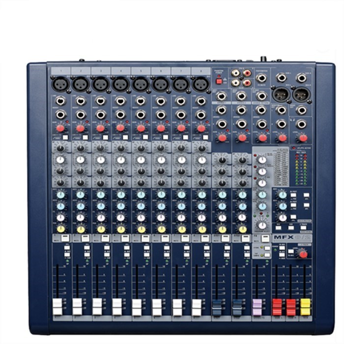 MFX8/2 professional audio power mixer small audio mini mixer console 8 ...