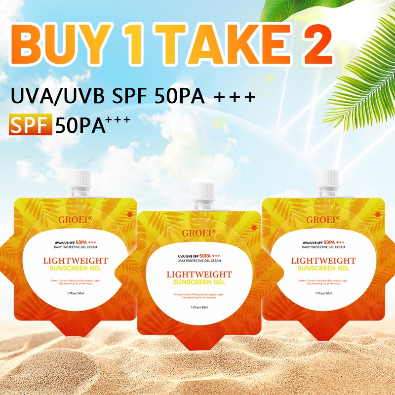 GROEI Sunscreen Sunblock Cream Ultra White Sun Screen Whitening Skin ...
