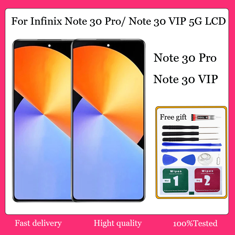 Original AMOLED For Infinix Note 30 Pro Note 30 VIP 5G LCD Display ...