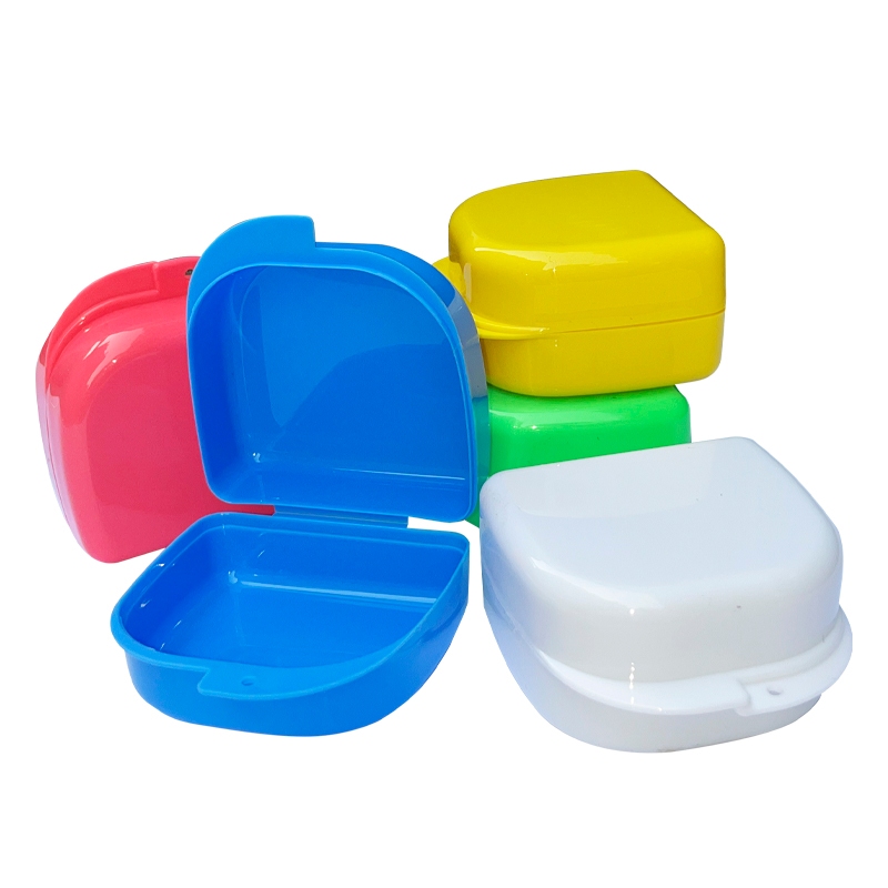 Dental Retainer Denture Cleaning Storage Box Denture Denture Box Large ...