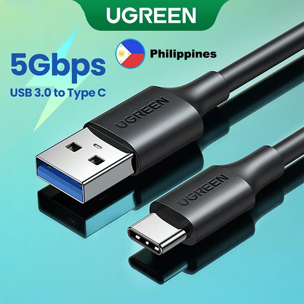 UGREEN 5Gbps USB 3.0 to Type C Cable SSD M2 Enclosure USB A to USB C 3A ...