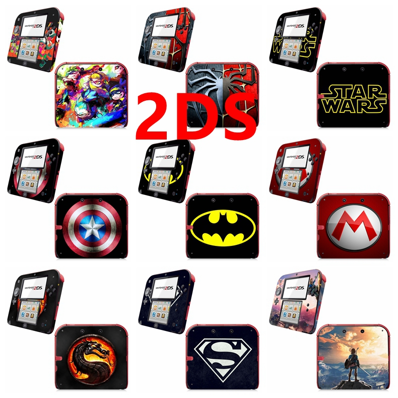 52 Colors Skin Sticker Compatible with Nintendo 2DS Vinyl Decal Full ...