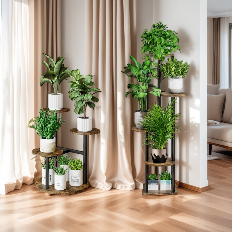 Flower rack indoor metal flower rack multi-layer plant rack outdoor ...