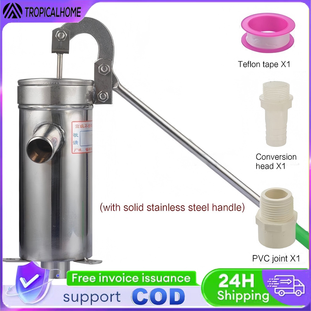 201 Stainless Steel Home Manual Water Pump Durable Domestic Oil Pump ...