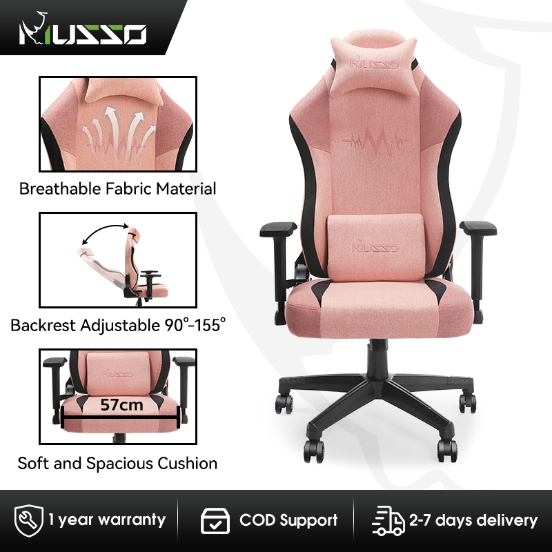 Musso Gaming Ruzzo Gaming Chair MUSSO Aeolus Series 199C XL Fabric