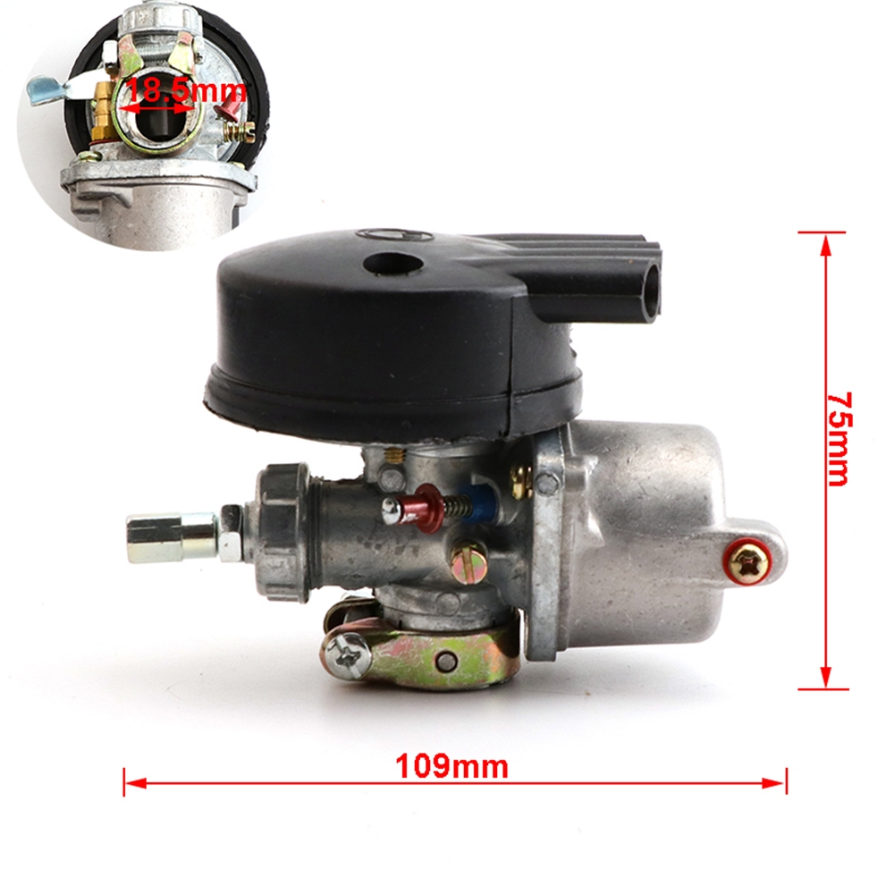 19mm Carburetor With Air Filter For 2 Stroke 49cc 50cc 60cc 66cc 80cc ...