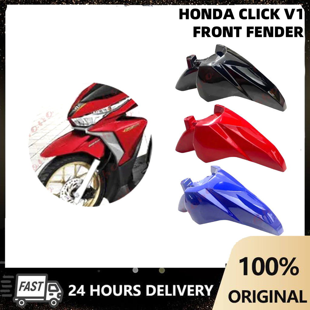 MOTORCYCLE PARTS FRONT FENDER HONDA CLICK V1 | Shopee Philippines