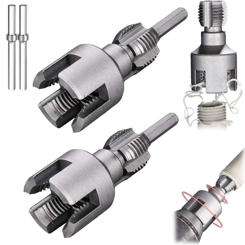Integrated Internal & External Pipe Threading Tool 1/2'' and 3/4 ...